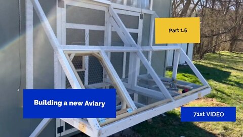 Building a New Aviary – Part 1.5