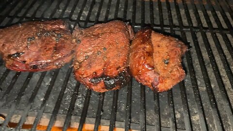 Steaks on the Traeger