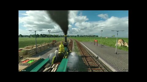 Let's Play Transport Fever 2 - Just Trains - Episode 2 (Laying The Tracks)