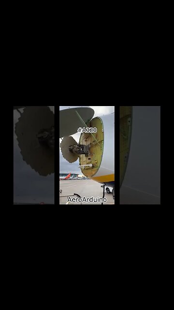 Crazy What's Inside The #A320 Aircraft Nose Dome #Aviation #Fly #AeroArduino