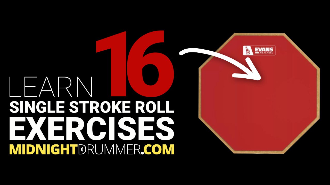 16+ [EASY] Single Stroke Roll Exercises