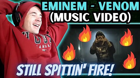 STILL A GOAT! 🐐 | Eminem - Venom (Official Music Video) REACTION!