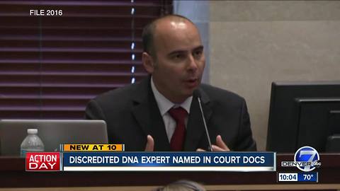 Discredited DNA expert named in court docs