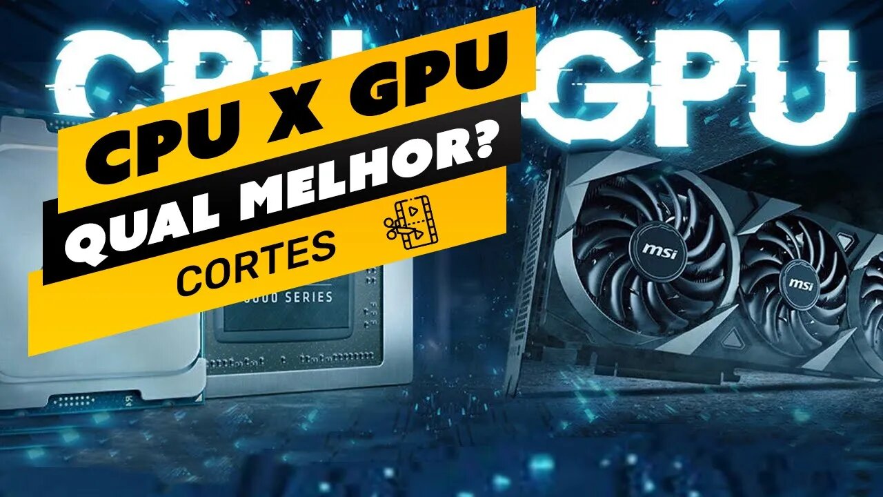 ⛏️🎬 QUAL MELHOR KIT ATUALMENTE PARA MINERAÇÃO - CPU OU GPU?