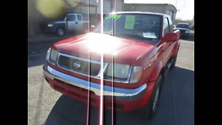 2000 NISSAN FRONTIER SE 4X4 EXT CAB