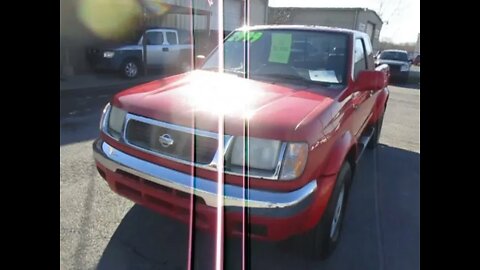 2000 NISSAN FRONTIER SE 4X4 EXT CAB