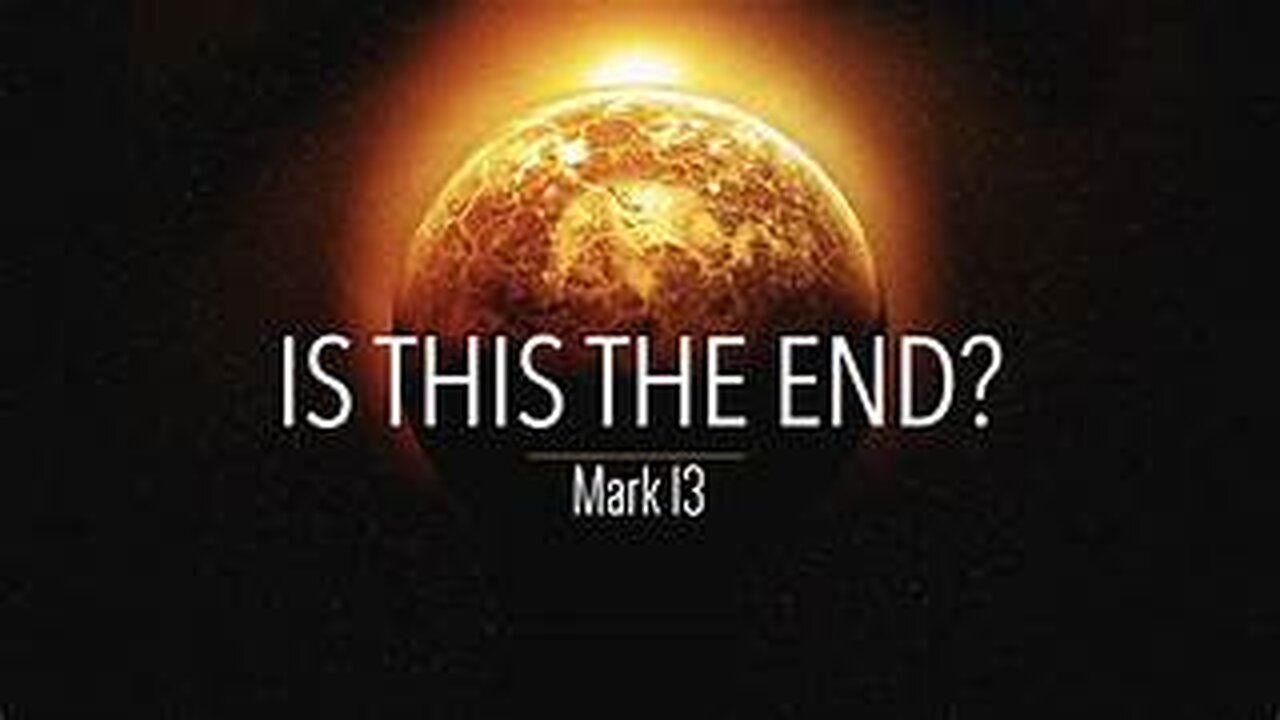 Mark 13:1 -37 Jesus tells the apostles about signs of the end of times.