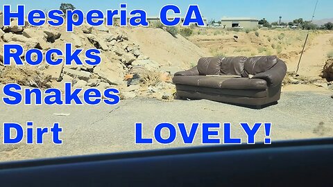 Hesperia CA city tour- drug use- homeless problem - housing problem