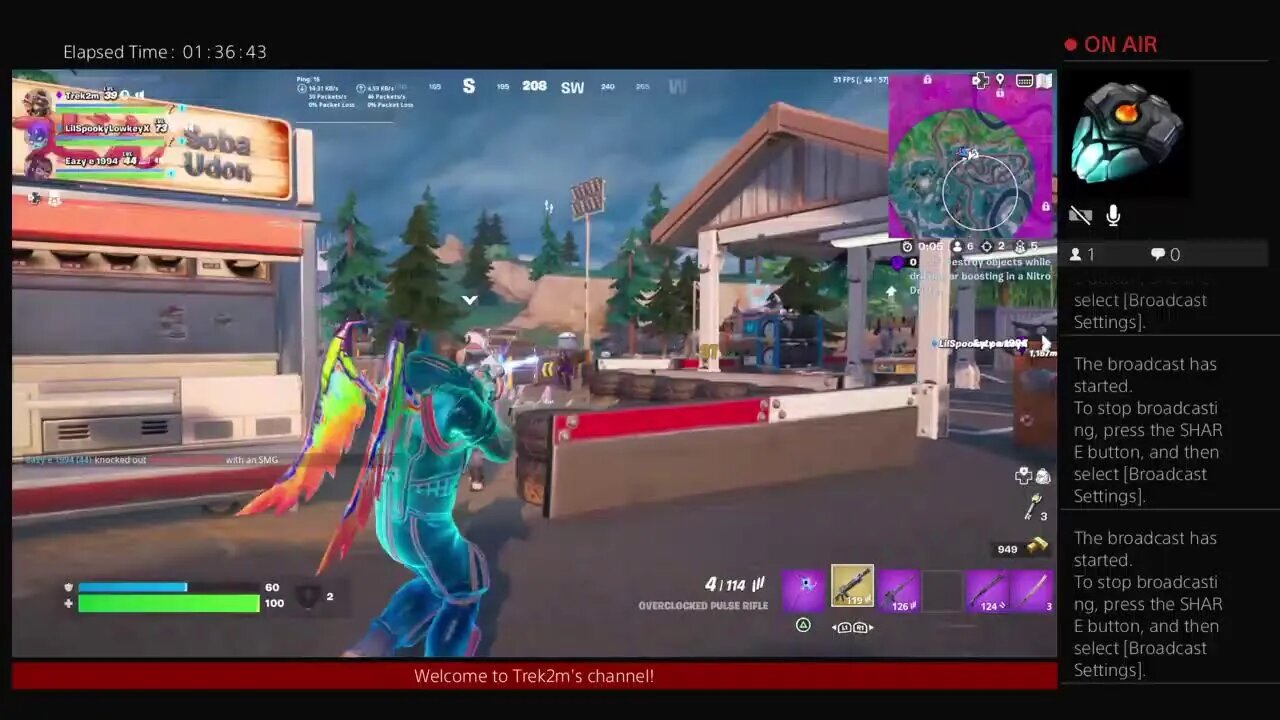 Trek2m Fighting 99 Fortnite bot's forever lost But never Forgotten R.I.P Pepe La Pew day 557