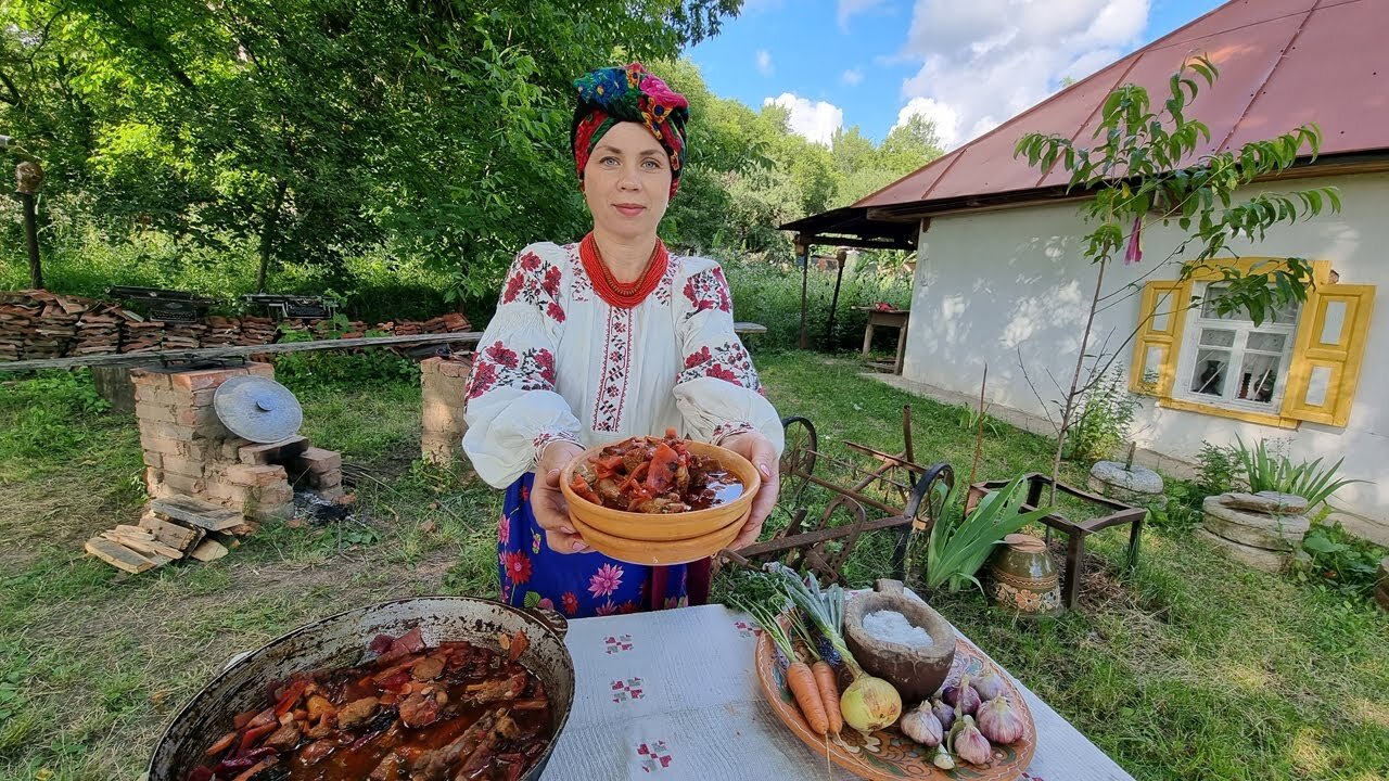 Shpundra with beetroot - a dish of ancient Ukrainian cuisine