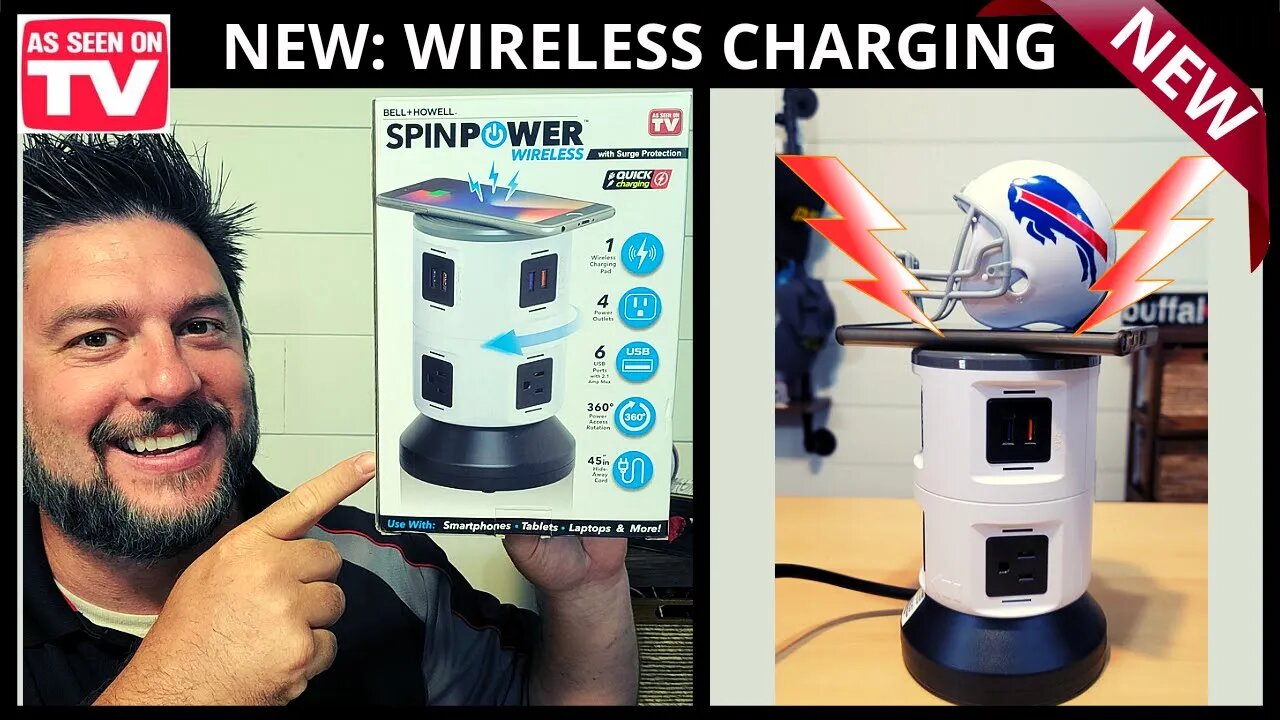 Spin Power WIRELESS review. Upgraded with wireless charging [428]