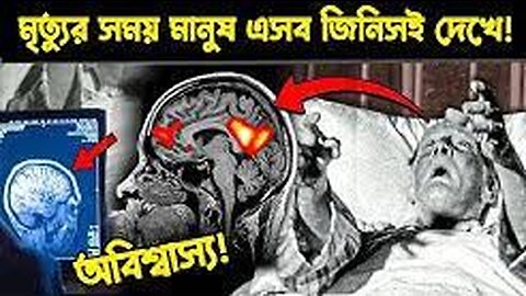 ফাইনালি বিজ্ঞানীরা আবিষ্কার করে ফেলেছে মানুষ মৃত্যুর আগে কি দেখে ! Medical Science Case Studies