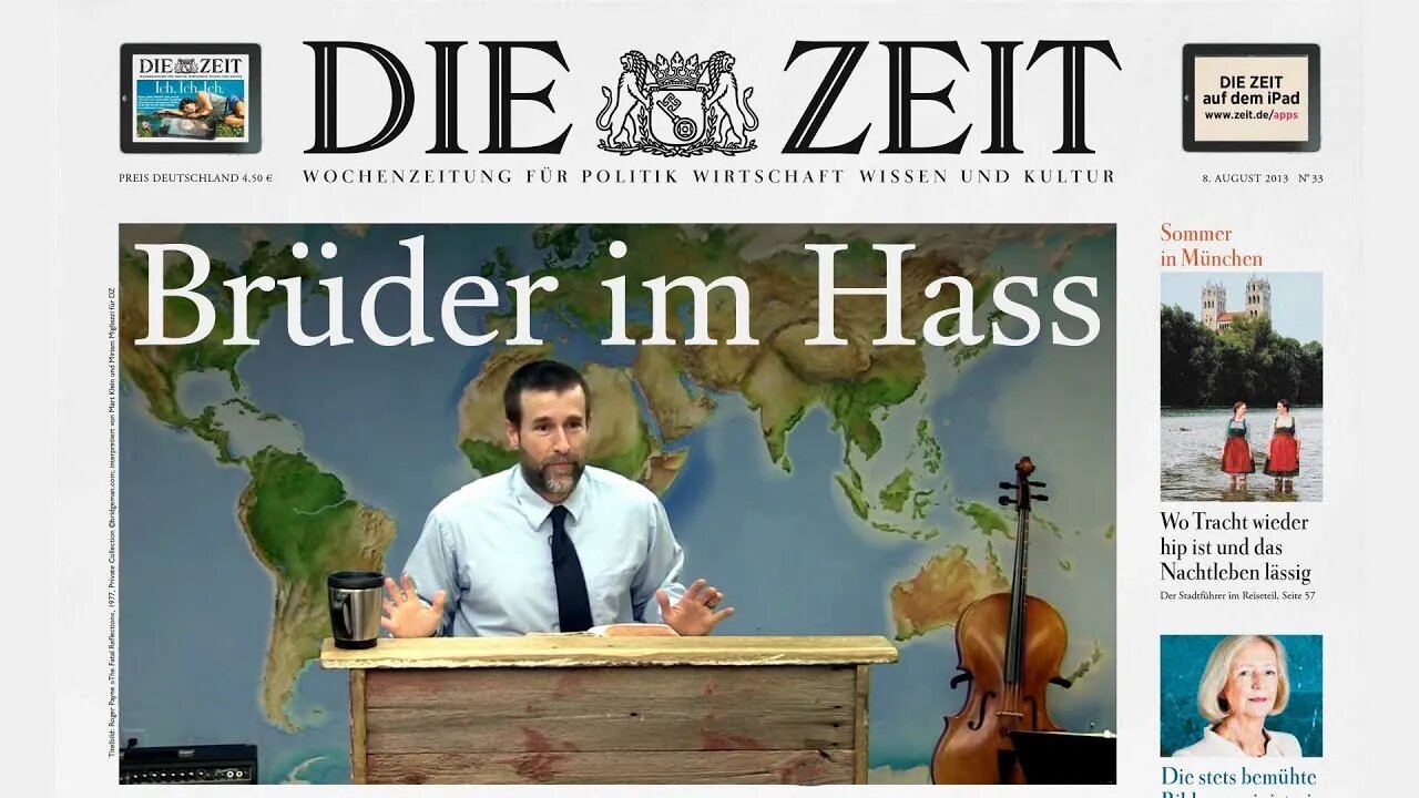 Brüder im Hass – Pastor Anderson kommentiert Artikel von Der Zeit