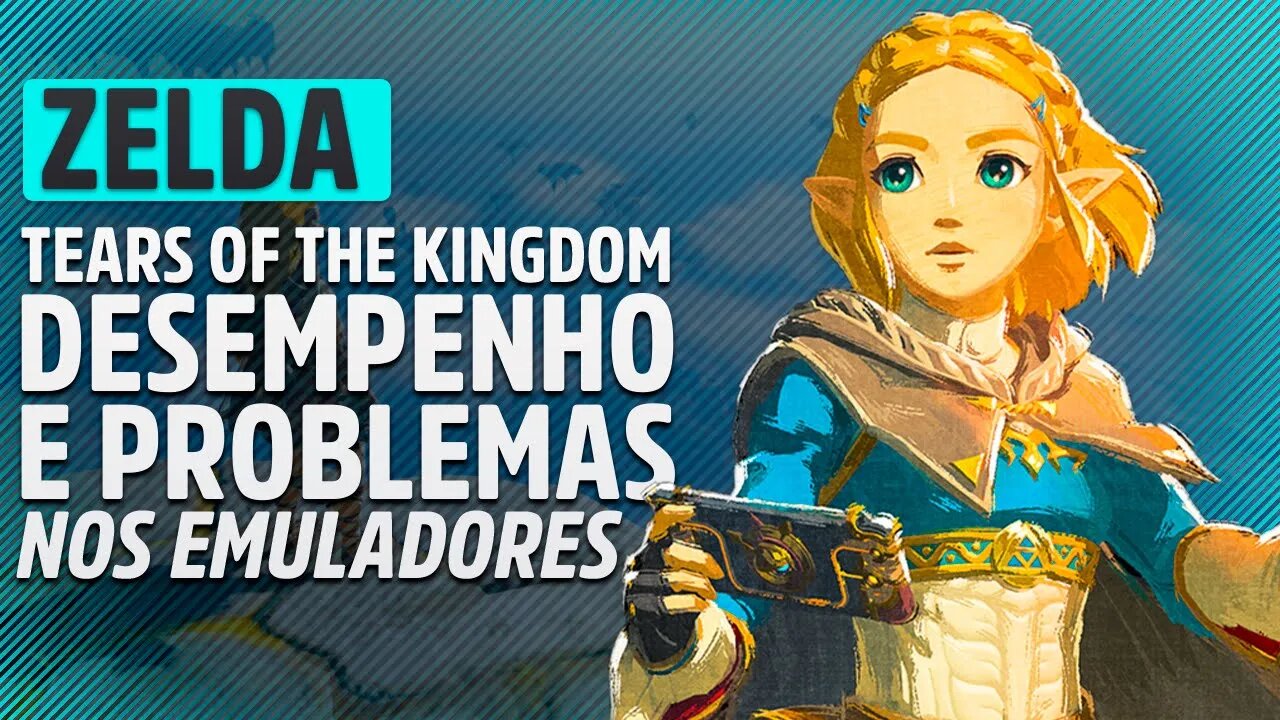 ZELDA TEARS OF THE KINGDOM NO PC! YUZU, RYUJINX, PERFORMANCE, BUGS E TRADUÇÃO A CAMINHO!