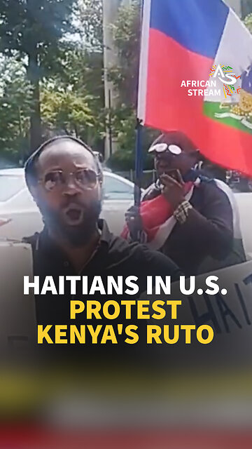 HAITIANS IN U.S. PROTEST KENYA’S RUTO