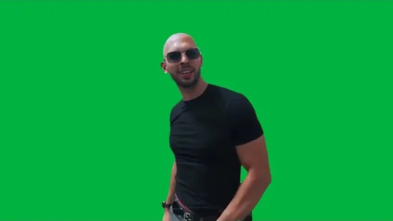 Andrew Tate "What color is your Bugatti?" Green Screen