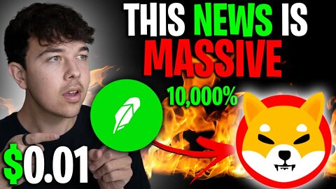 SHIBA INU COIN THIS NEWS CHANGES EVERYTHING 🔥 SHIB PRICE PREDICTION 🚨