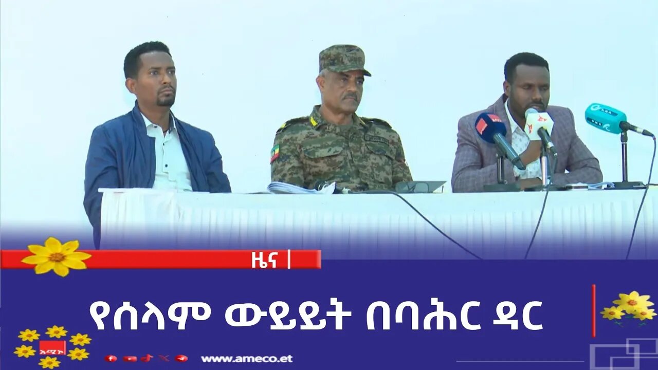የሰላም ውይይት በባሕር ዳር