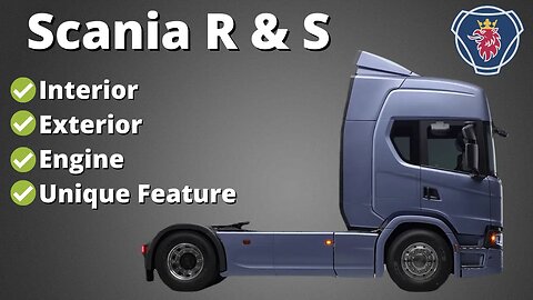 New 2022 Scania R & S - Interior, Exterior, Engine