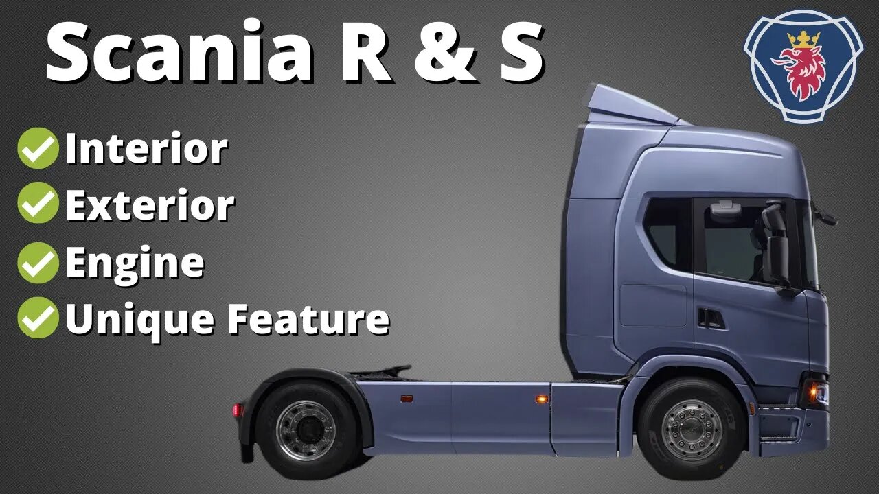 New 2022 Scania R & S - Interior, Exterior, Engine