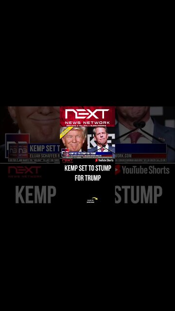 KEMP SET TO STUMP FOR TRUMP #shorts