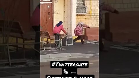 Old Ladies had ENOUGH of their TV and...