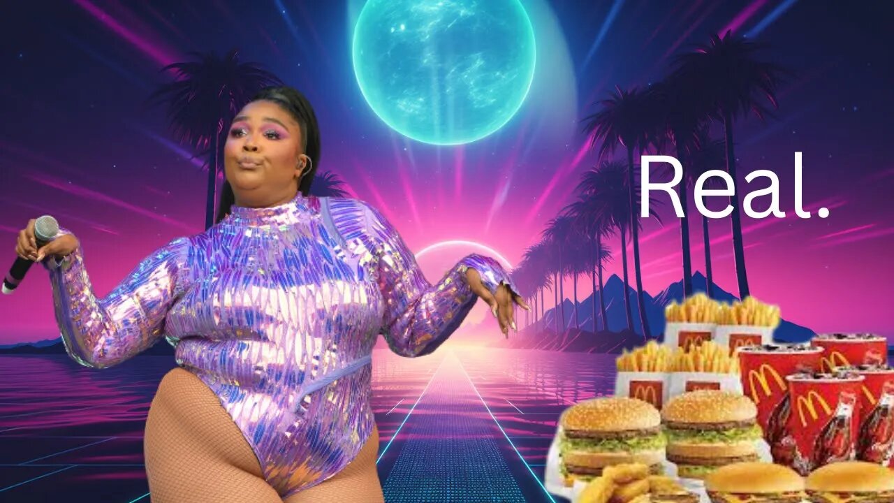 S I Z Z O [synthwave - chillwave - retrowave mix] [Lizzo/Mukbang Edition] [Aesthetic POV]