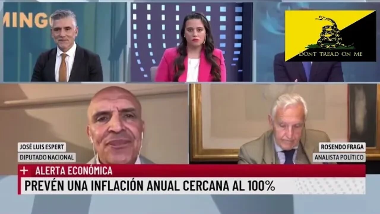 2022 09 12 José Espert con Hugo Macchiavelli en "Especial Domingo" por LN+