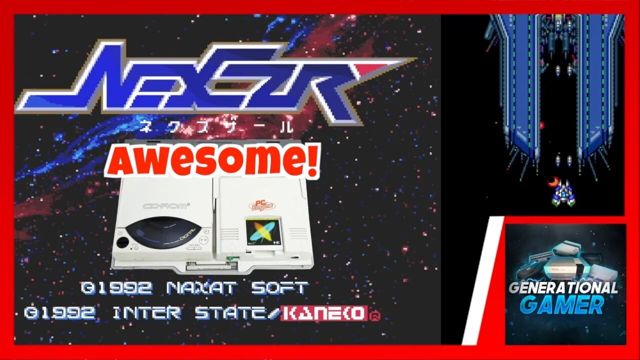 Nexzr for the PC Engine CD - Holy SH!T! is it AWESOME!