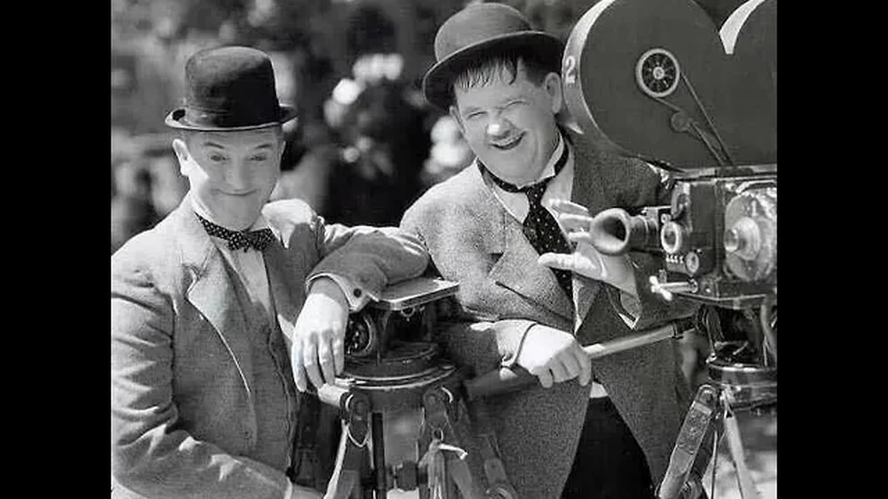 The Projectionist Has Semicha -Episode 90 -Clowning and Round-Large and Lithe-Arbuckle-Hardy-Curly