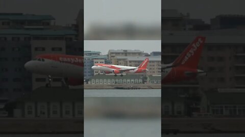 Grey day Landing at Gibraltar