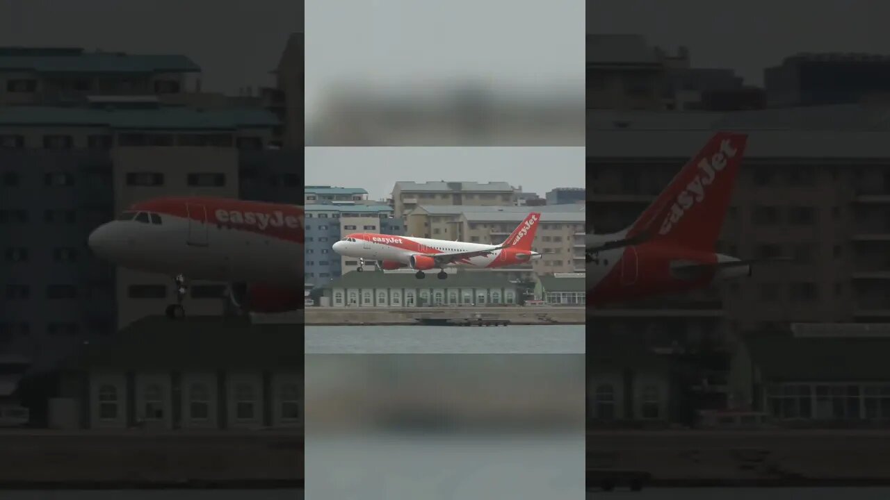 Grey day Landing at Gibraltar