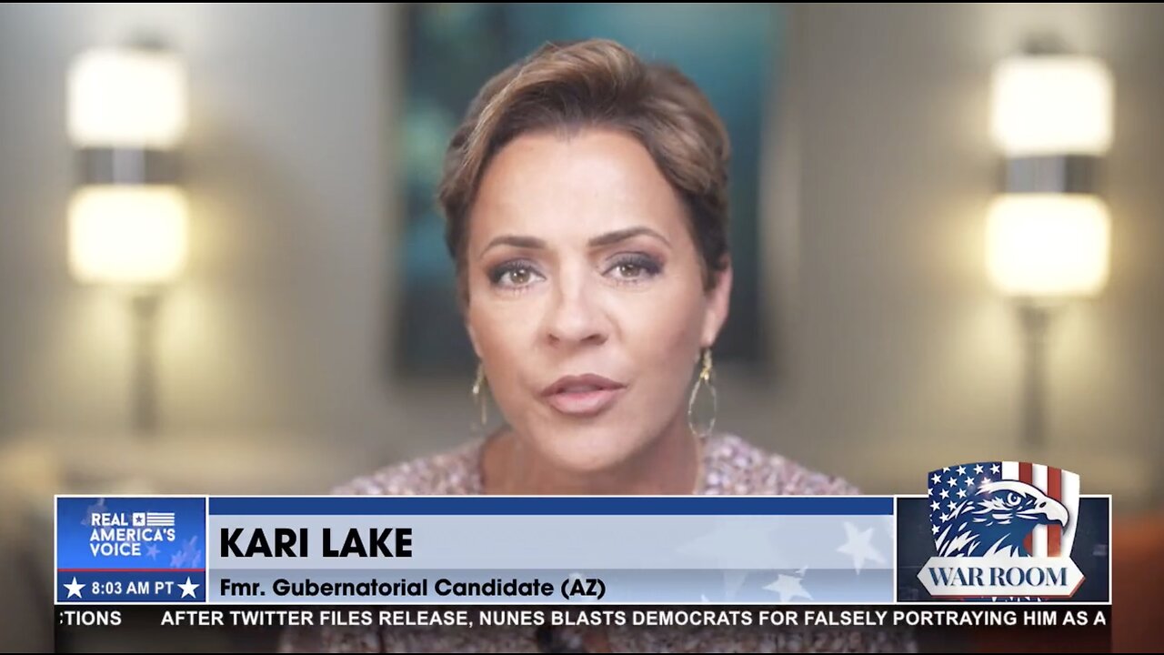 Kari Lake: Katie Hobbs Is Controlled by the Cartels