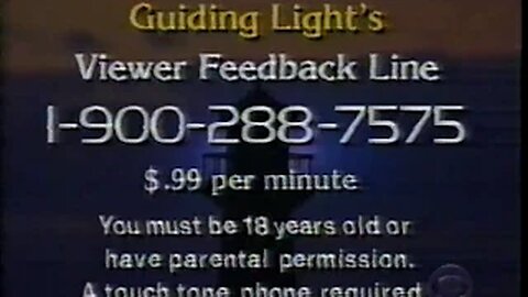 March 17, 1999 - Closing Credits to 'Guiding Light'