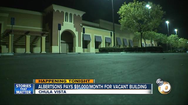 Albertsons paying $91K rent on empty building in Chula Vista