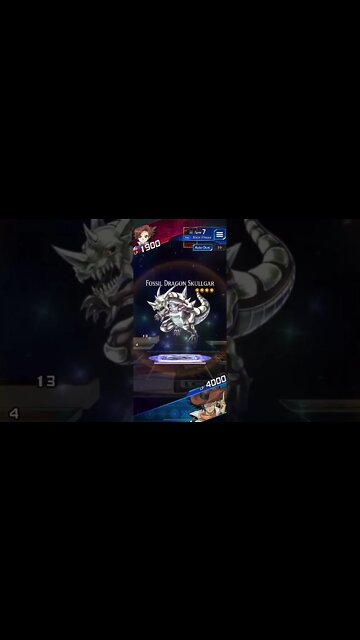 Yu-Gi-Oh! Duel Links - Jim Fusion Summons Fossil Dragon Skullgar