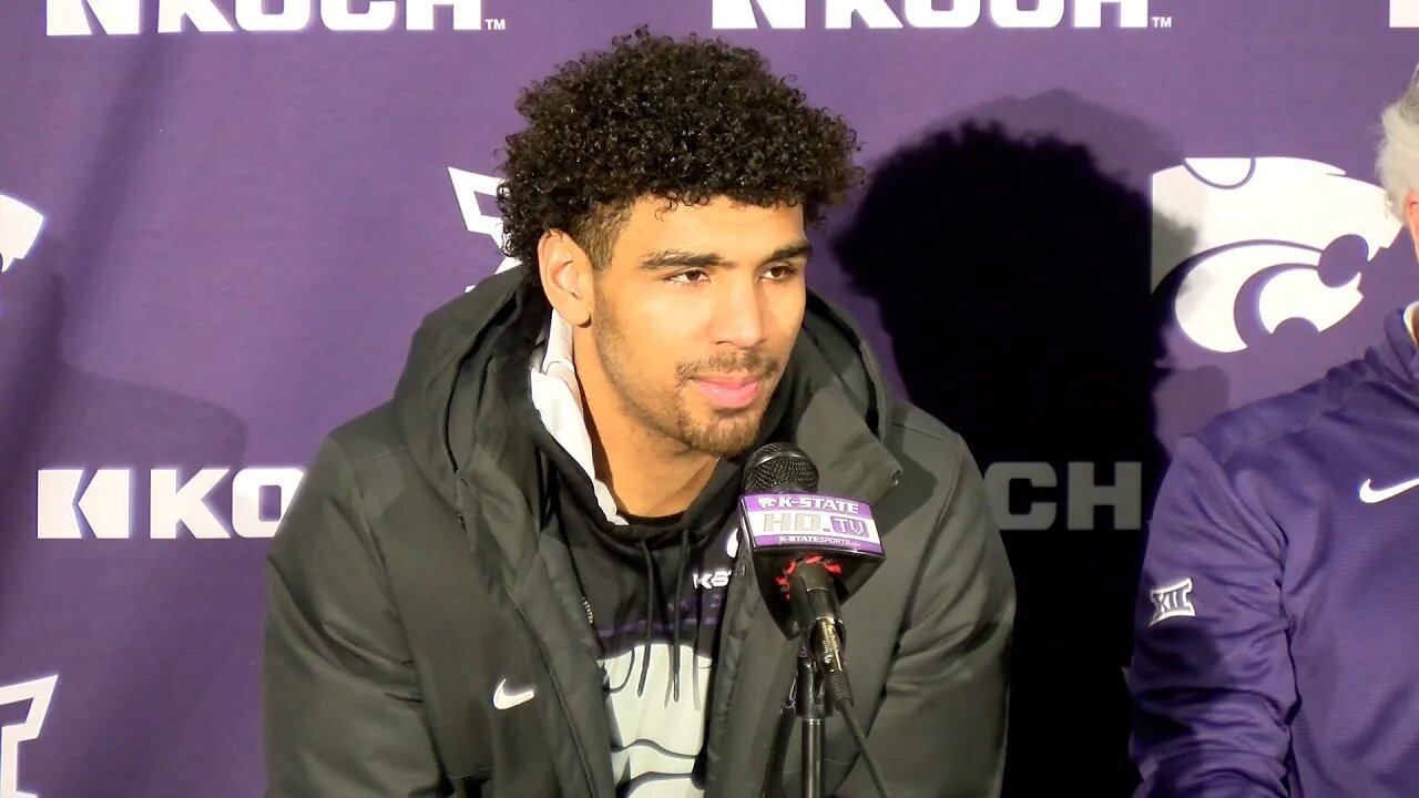 Kansas State Basketball | Nijel Pack, Mark Smith & Bruce Weber Press Conference | Baylor 75, KSU 60