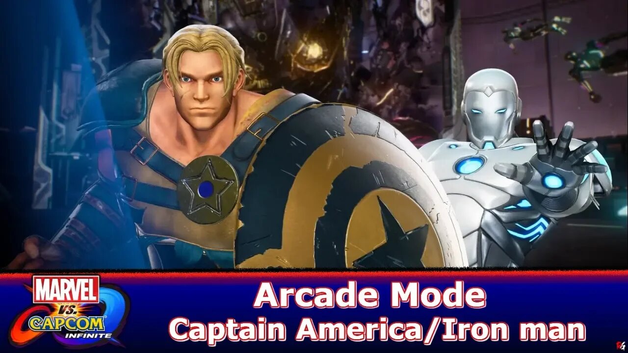 Marvel vs. Capcom: Infinite - Arcade Mode: Captain America/Iron man