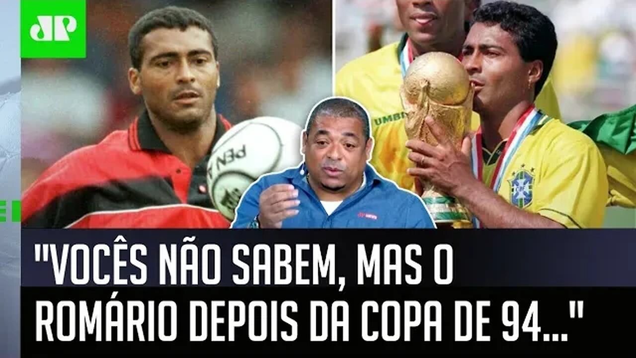 Histórias do Vampeta: a "FALTA DE CONTROLE" de Romário após o TETRA!