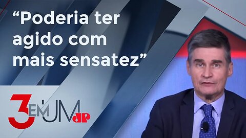 Fábio Piperno: “Declaração de Lula foi fora de tempo e péssima”