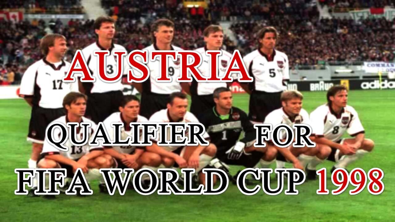 Austria - Qualification for FIFA World Cup 1998