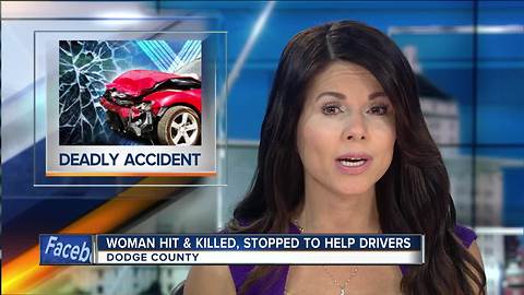 Wisconsin woman who stopped to help other drivers struck and killed