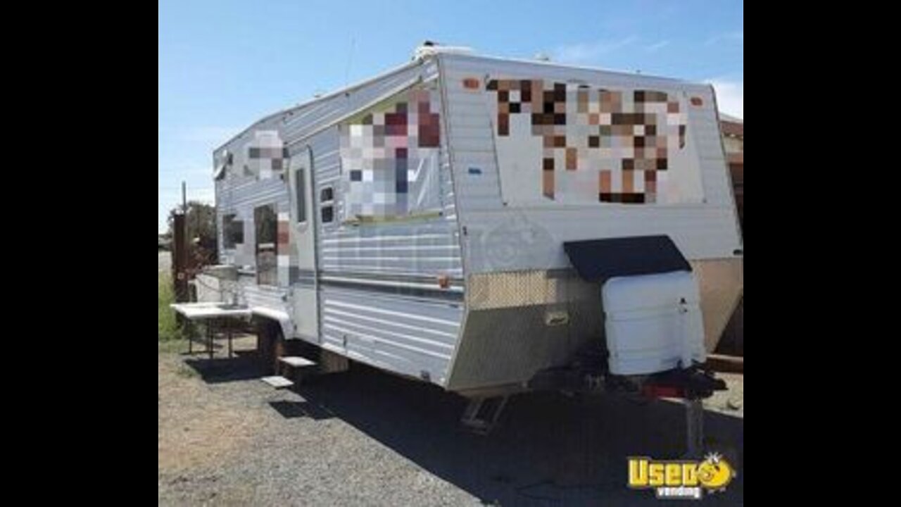 Preowned 2001 Mobile Vending Unit / Food Concession Trailer with Restroom for Sale in Nevada!