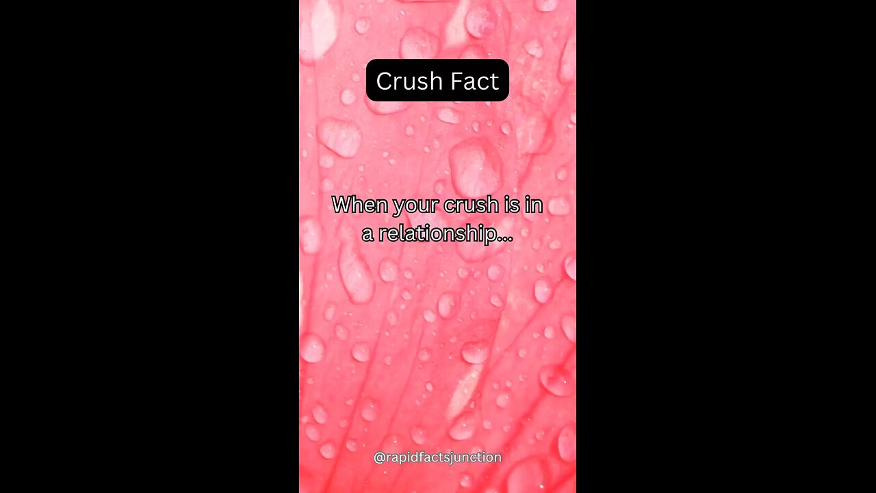 When your crush is in a relationship…