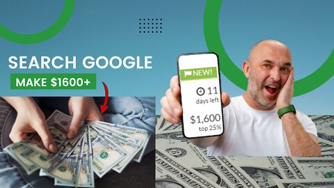 Make $1,600+ by searching on Google (100% guaranteed) | How to Make Money Online in 2022