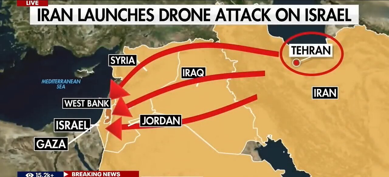 BREAKING Israel launches Iran retaliation drone attack, US officials report LiveNOW from FOX