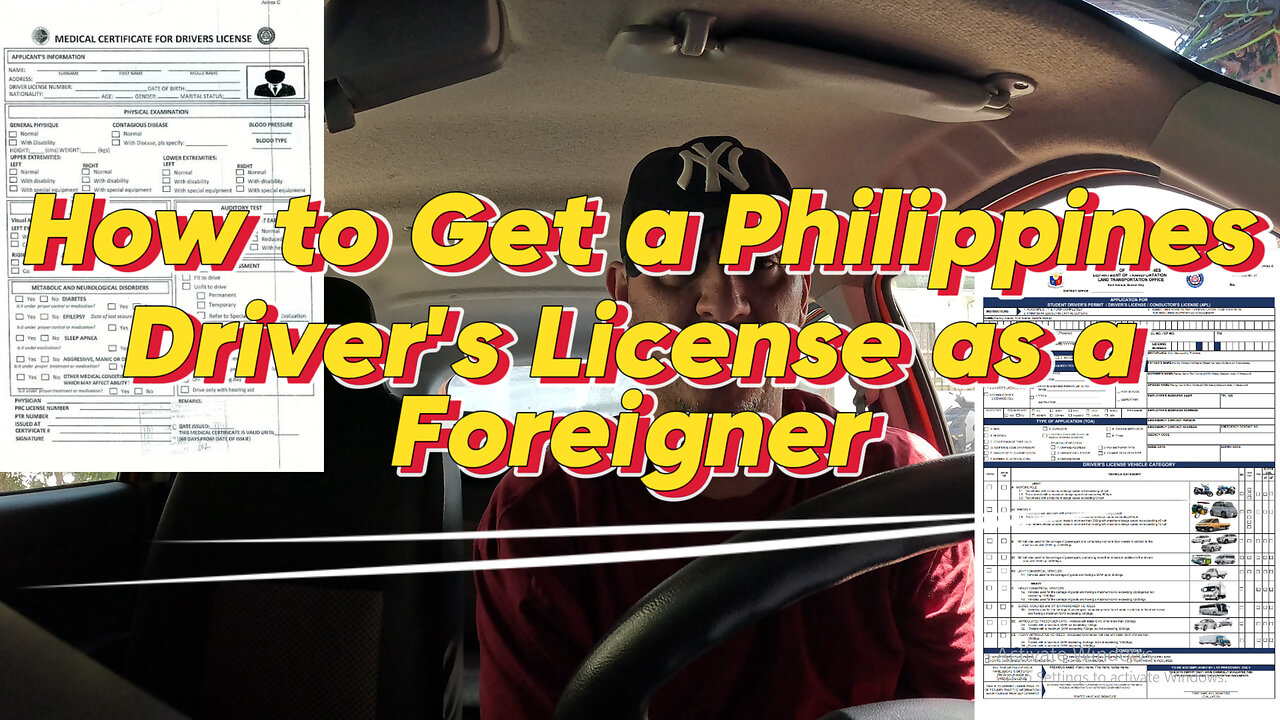 How to Get a Philippine Driver's License Foreigner