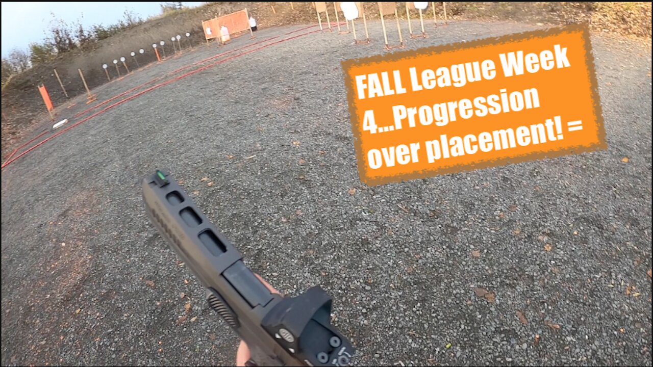 Fall League Week 4 Progression and Placement. Sig Sauer X5 Legion, Sig Romeo 3 XL