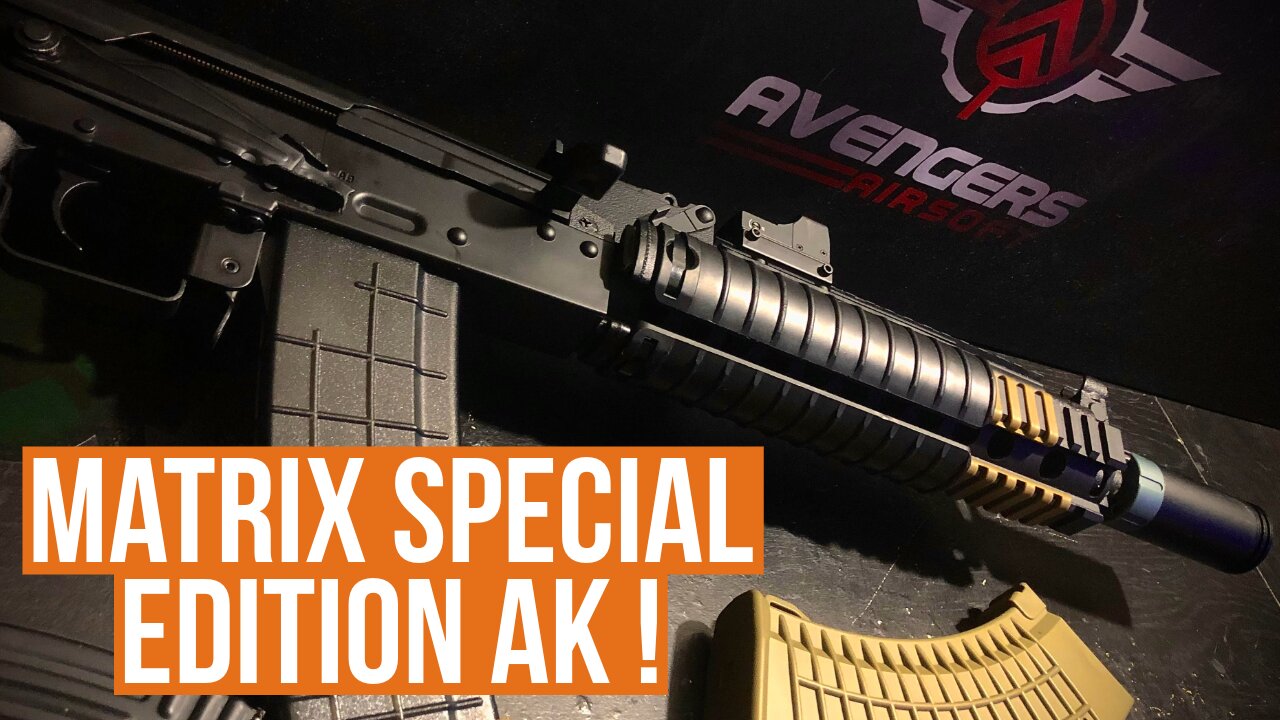 Airsoft Matrix Special Edition AK Unboxing!