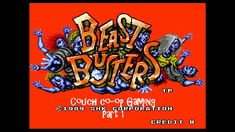 Couch co-op gaming Beast Busters part 1